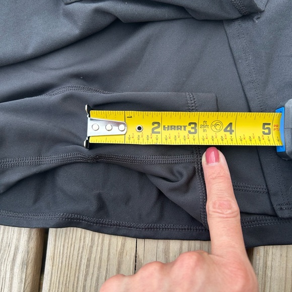 Nike Skirt Skort Womens Large Black Lined Active Workout Tennis Golf Running - Picture 6 of 7